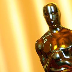 A detail of an Oscar statuette during the ribbon cutting for the 84th Annual Academy Awards 'Meet The Oscars'. 